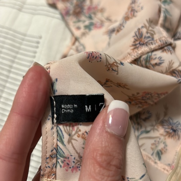 Zaful Pink Floral Dress - Picture 3 of 3